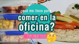 Ideas para comer en el TRABAJO    ESCUELA  COMIDAS SALUDABLES