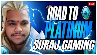 Valorant Live Platinum lobby sasta gameplay | Suraj Gaming Live  | #valorantlive