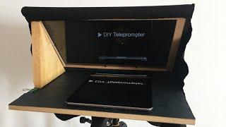 DIY Teleprompter for Sony RX100 VII