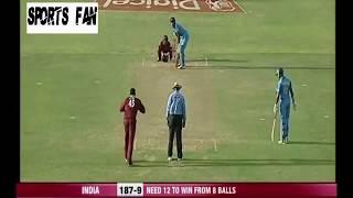 India vs westindies | NAIL BITING  THRILLER Match | Gayle in action with bowling