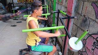 My Homemade Gym Equipment - Cool Gym Ideas!