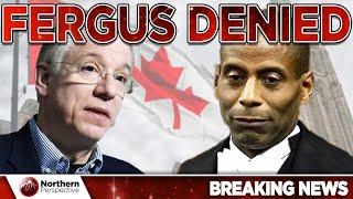 BREAKING NEWS: Greg Fergus SNUBBED As Speaker - Conservatives DROP OUT OF RUNNING!