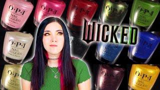 OPI x Wicked Nail Polish Collection Collab Swatch & Review || KELLI MARISSA