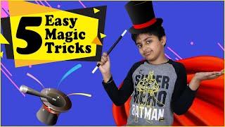 5 Easy Magic Tricks Kids Can Do - सबसे आसान जादू सीखे 5 Min में | Magician's Secret Revealed