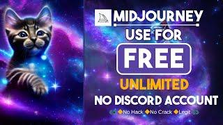 How use MidJourney for free│MidJourney free forever│Midjourney unlimited free│No Discord│OpenJourney