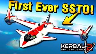 KSP 2: Building and Flying an SSTO (+ Bridge Challenge)
