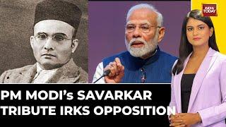 Savarkar Show Down Erupts In Delhi After PM Modi Tribute | Delhi Polls Dangal | 6 PM Prime LIVE