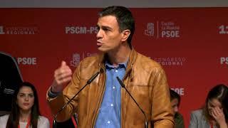 Intervención de Pedro Sánchez en el XI Congreso del PSCM-PSOE