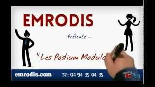 Podium Estrade et scene Modulaire