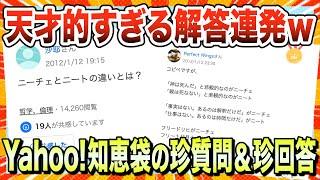 【爆笑】天才すぎるYahoo知恵袋の珍質問＆珍回答50選ｗｗw【ゆっくり解説】【コメ付き】