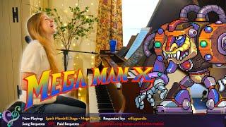 First time playing Spark Mandrill from Mega Man X on Piano!