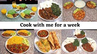 COOK WITH ME FOR A WEEK|| KENYAN MEAL IDEAS|| TIFINE WISE