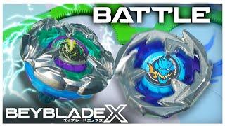 COUNTERATTACK vs ATTACK! KnightLance 4-80HN vs DranSword-3-60F Beyblade X Battle