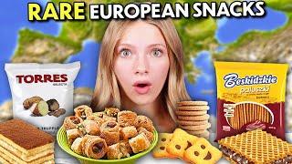 American Teens Try Rare European Snacks!