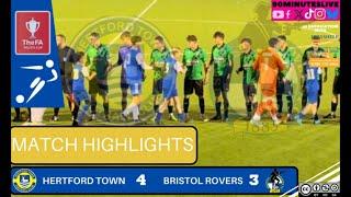 Highlights of the Hertford Town v Bristol Rovers FA Youth cup game #FACup #Football #Soccer