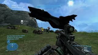 Halo Reach Custom Game Browser: AI Zombies: Escape Gameplay (No Commentary)