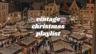 a vintage christmas playlist 