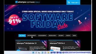 Ashampoo Software 2021 Black Friday Deals (up to 91% Off)