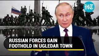 Russian forces corner Ukraine soldiers in Ugledar after Soledar win; Advance in Donetsk | Watch