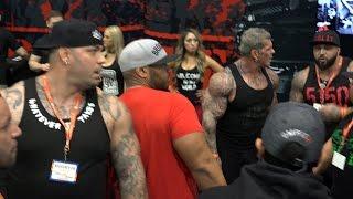 Rich Piana Minutes AFTER Mac Trucc Attack - LA Fit Expo