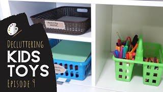 Organizing & Decluttering Kids Art Supplies (Simplify Toys Series Ep. 9)