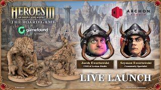 LIVE LAUNCH | Heroes of Might & Magic III: The Board Game | 17.09.2024