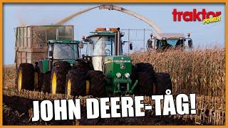 VILD MAJSSKÖRD MED JOHN DEERE 4755  – Vi har rotat i arkiven