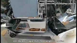 VD178V Anti Fragile multi head weigher + cookies