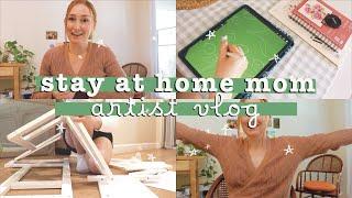 artsy mom vlog  stay at home mom + artist