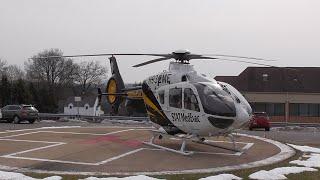 Airbus Eurocopter EC-135 Helicopter Start Up and Take Off. Full Sound.