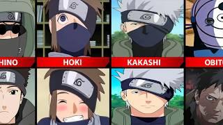 Unmasked Naruto and Boruto Characters 
