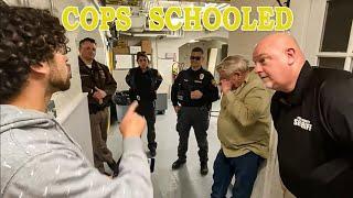 These Cops Got Taught A Much Needed Lesson! 1A Audit!