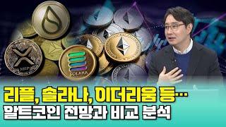 리플, 솔라나, 이더리움 등…알트코인 전망과 비교 분석  |  박종한 작가