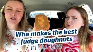 Who makes Dundee's best fudge doughnut?