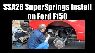 SuperSprings SSA28 Install Ford F150 Helper Springs - SDTrucksprings.com