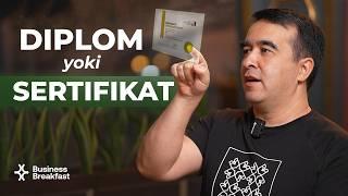 Buni bilmagan bankrot! Diplom yoki Sertifikat? Tesla BYDni ta'qiqladimi? | Umidjon Ishmuhammedov