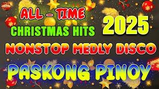 BEST CHRISTMAS MEDLY NONSTOP DISCO REMIX  Best Disco Christmas Songs RemixDisco Christmas 2025