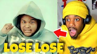 HE SPEAKING FACTS! 1Up Tee- Lose Lose (Official Music Video) REACTION