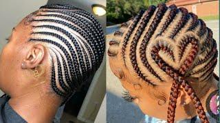 Trendy Braided Cornrow Hairstyles for 2021/2022 | Julia Beauty and Style