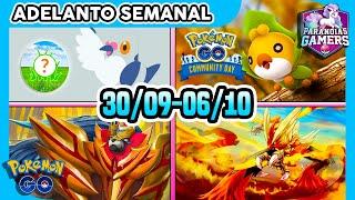 ️ ADELANTO SEMANAL del 30 de SEPTIEMBRE al 6 de OCTUBRE (en un minuto, o dos) | Pokémon GO