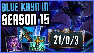 This Is What A Perfect Blue Kayn Game Looks Like (In Challenger)