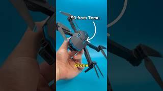 Testing Temu’s “free drone” (unsponsored)