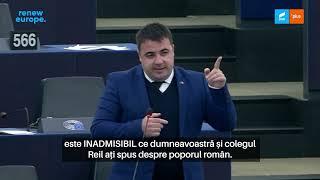 Europarlamentarul USR Vlad Botoș i-a pus la punct pe extremiștii germani care i-au jignit pe români.