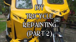 DIY Tricycle Repainting (part 2)