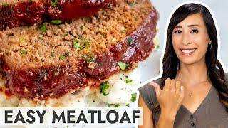 Meatloaf Recipe with Sweet and Tangy Glaze