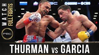 Thurman vs Garcia FULL FIGHT: March 4, 2017 - PBC on Showtime