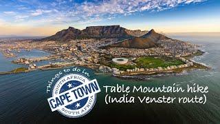 Cape Town | Table Mountain hike (India Venster route)