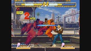 Garou: Mark of the Wolves (Fightcade): Match #11: Carls493 Vs. mikeymondragon (15 Matches)