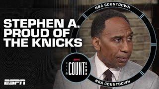 I'M JUST SO PROUD!  Stephen A. applauds the injury riddled Knicks | NBA Countdown