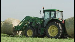 How To Store Large Round Bales Outdoors | John Deere Tips Notebook